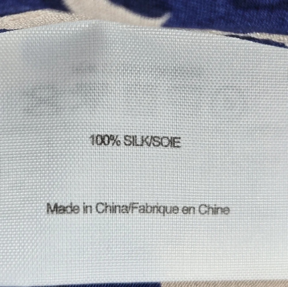 Tory Burch Silk Cheetah Print Long Sleeve Tunic Size 12 - Picture 8 of 11